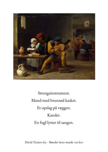 David Teniers d.y. - Bønder laver musik i en kro